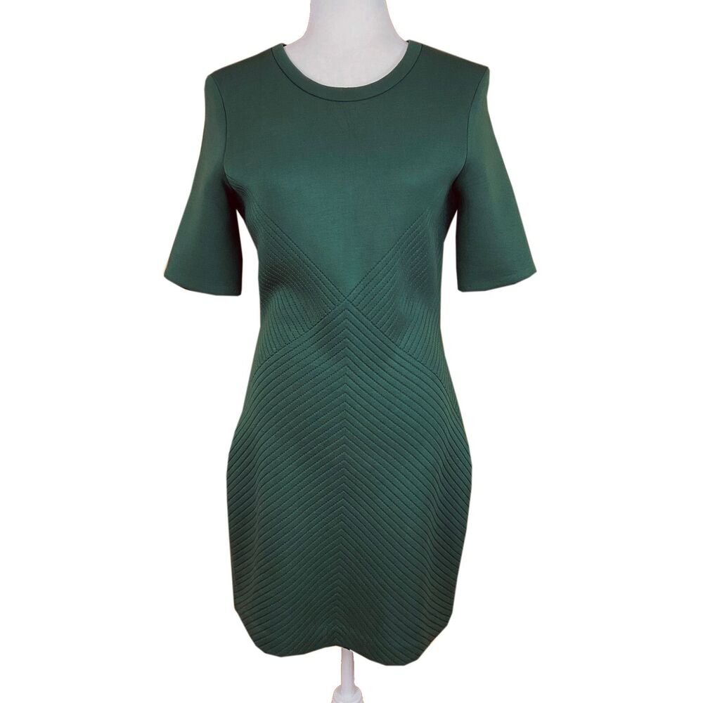 kate spade Forest Green Textured Stretch Mini Dress